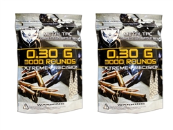 MetalTac 0.3g BB 6mm Airsoft 6,000 Rounds BOGO SPECIAL