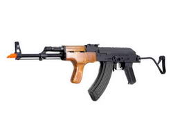 AK 47 Romanian Full Metal Blowback & Real Wood Airsoft Electric Gun Upgraded [CM050]