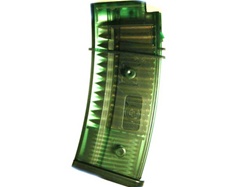 Double Eagle M85 Translucent 45-Round Magazine with Metallic Dummy Rounds