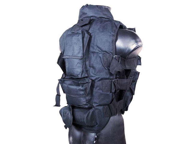 Tactical Vest Black Flak Jacket